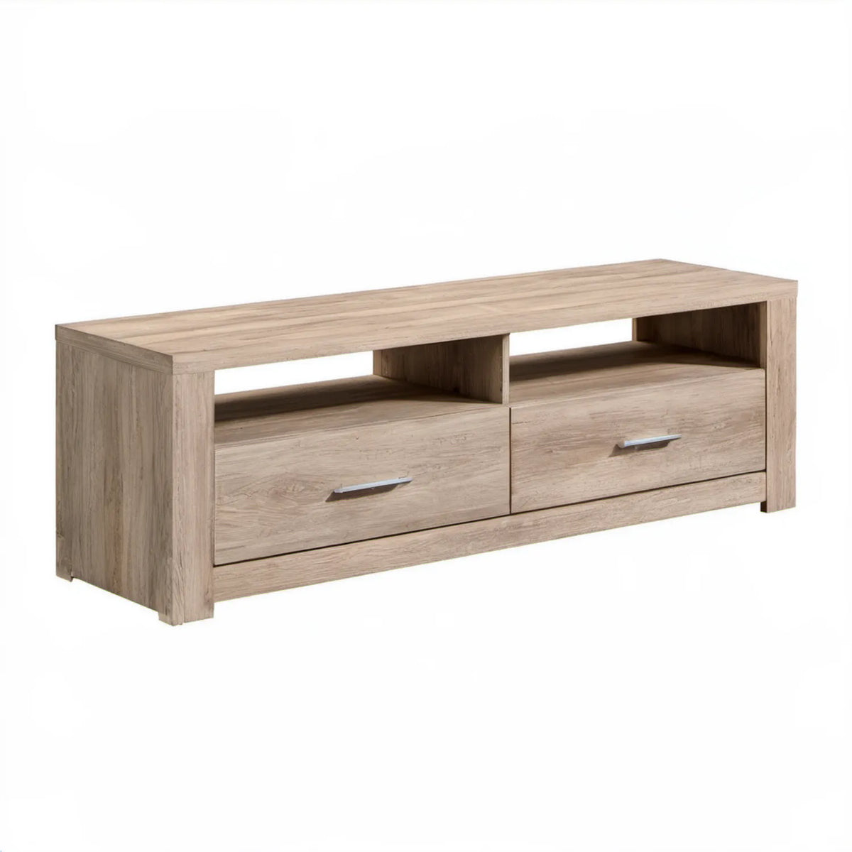 Szafka RTV dąb sonoma 160 x 40 x 50 cm z 2 szufladami